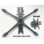 7 Inch 10inch 295mm 427mm Carbon Fiber Frame Kit Wheelbase 295mm Arm 5.0mm Suitable for Long Range Drone